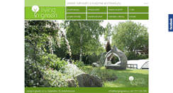 Desktop Screenshot of livingingreen.cz